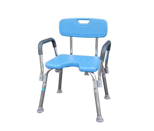 鋁合金浴室椅(扶手可拆)