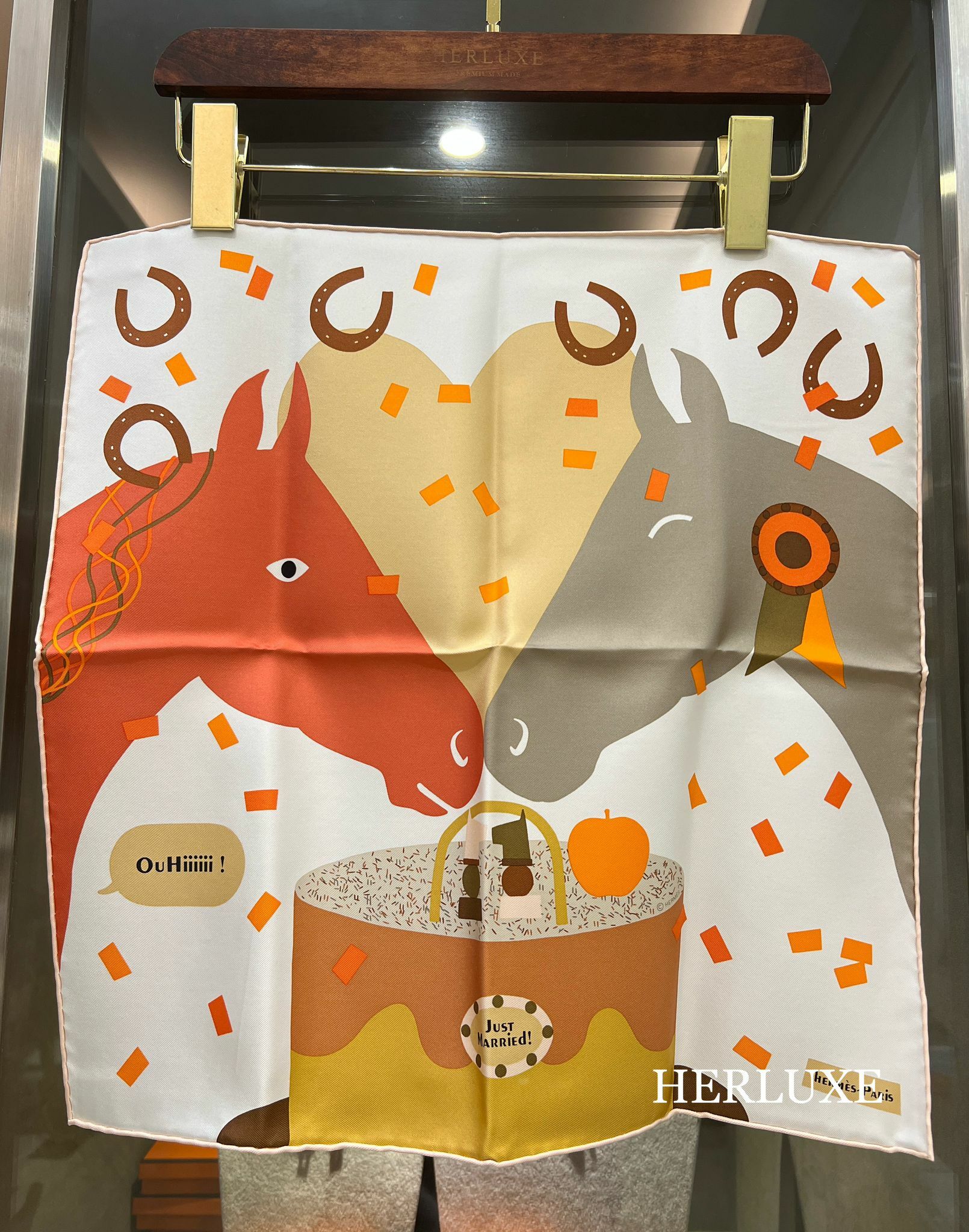 Scarf 100% soie 45x45cm