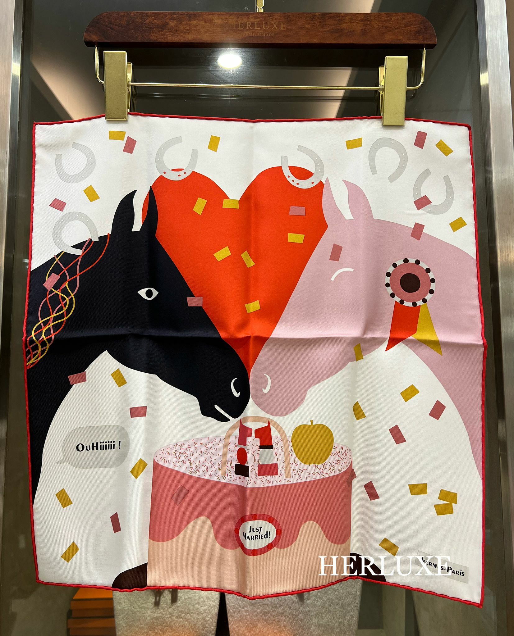 Scarf 100% soie 45x45cm