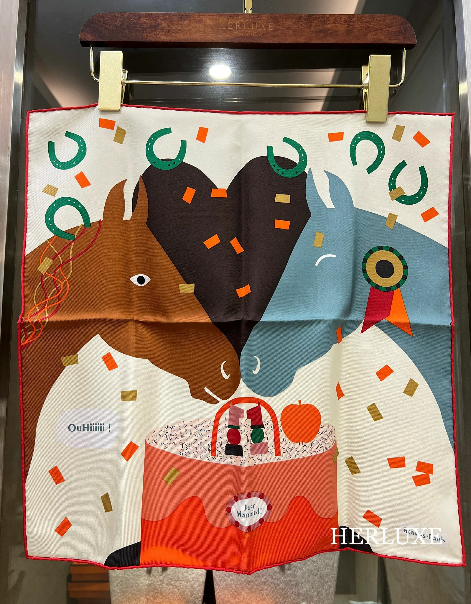 Scarf 100% soie 45x45cm