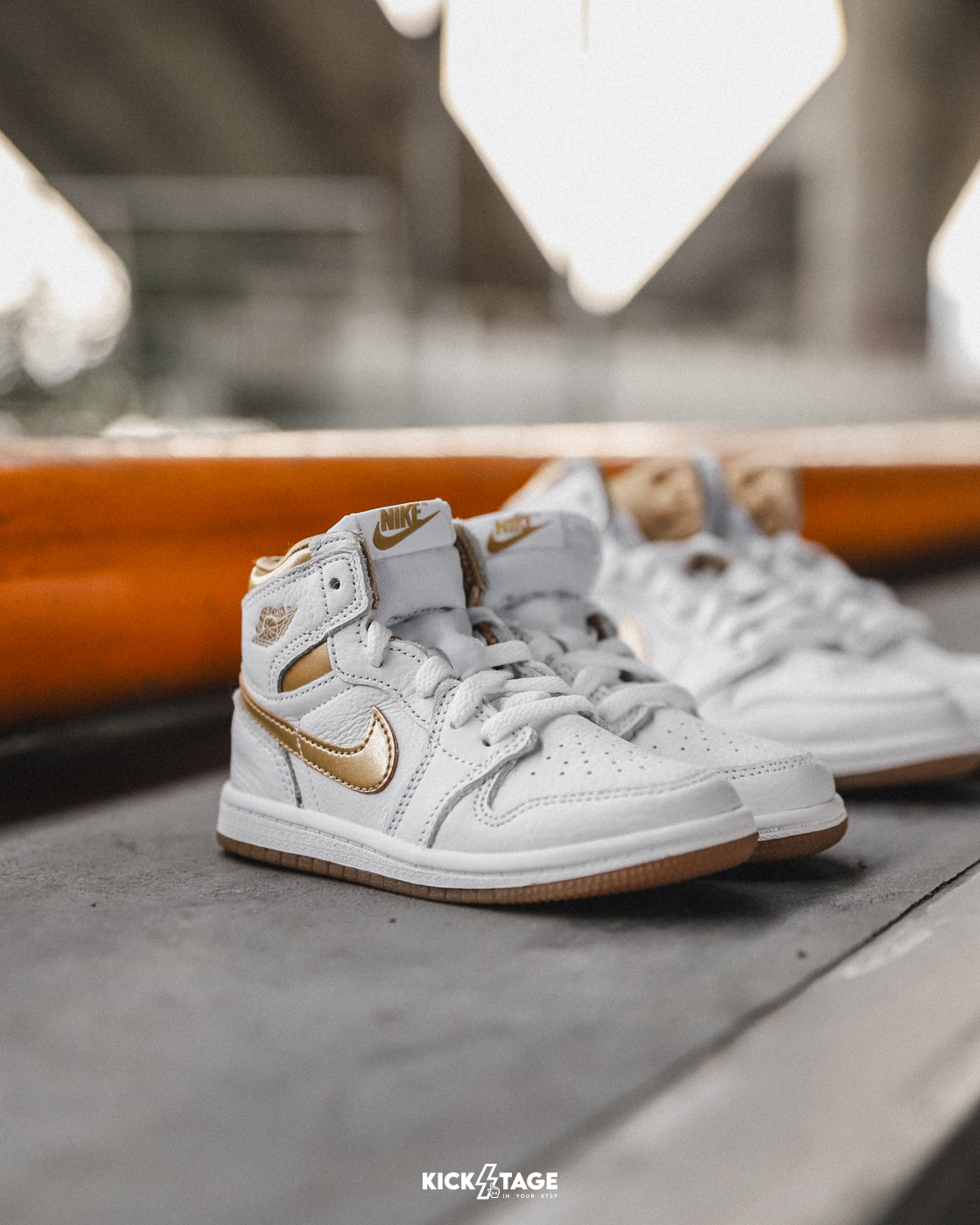 小童鞋NIKE JORDAN 1 RETRO HIGH OG TD 白金高筒經典休閒鞋【FD2598-