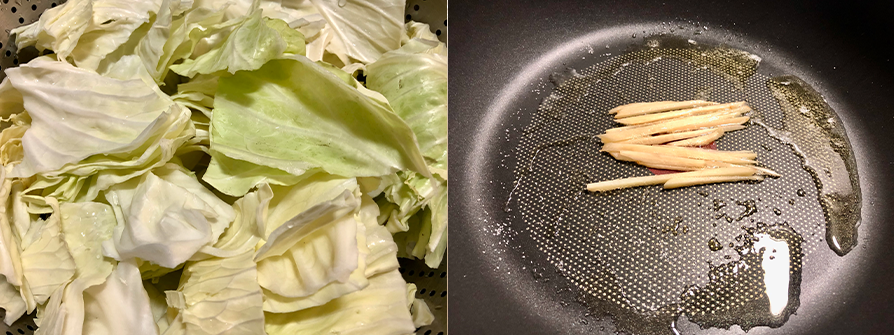 天時莓果-醋溜高麗菜肉絲-步驟3.4