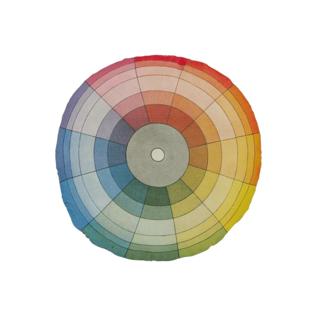 John Derian - Colour Wheel 調色盤抱枕（預購）
