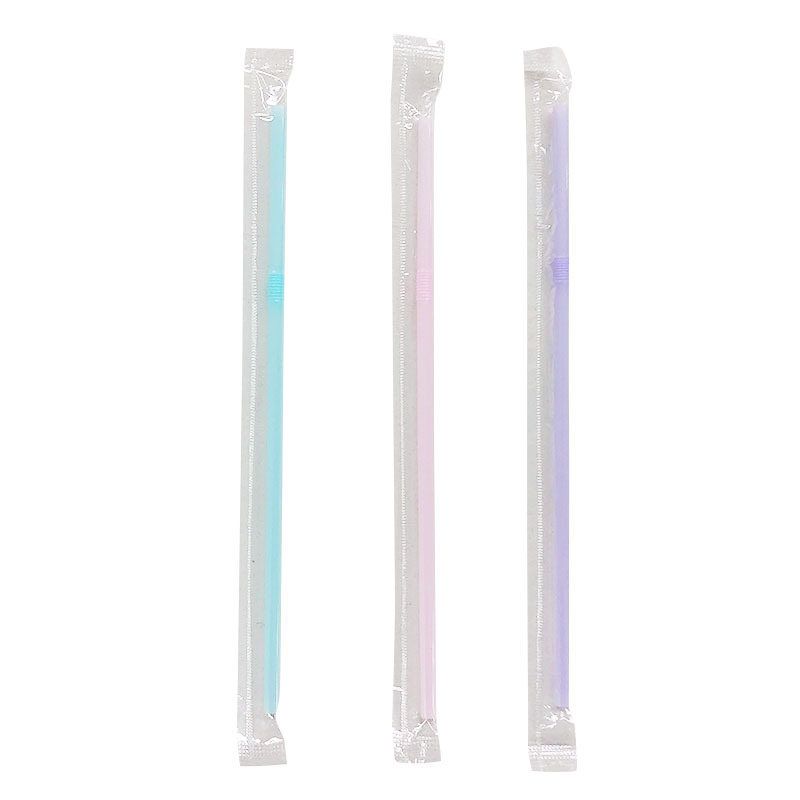 彎曲吸管/16cm70入獨立包裝