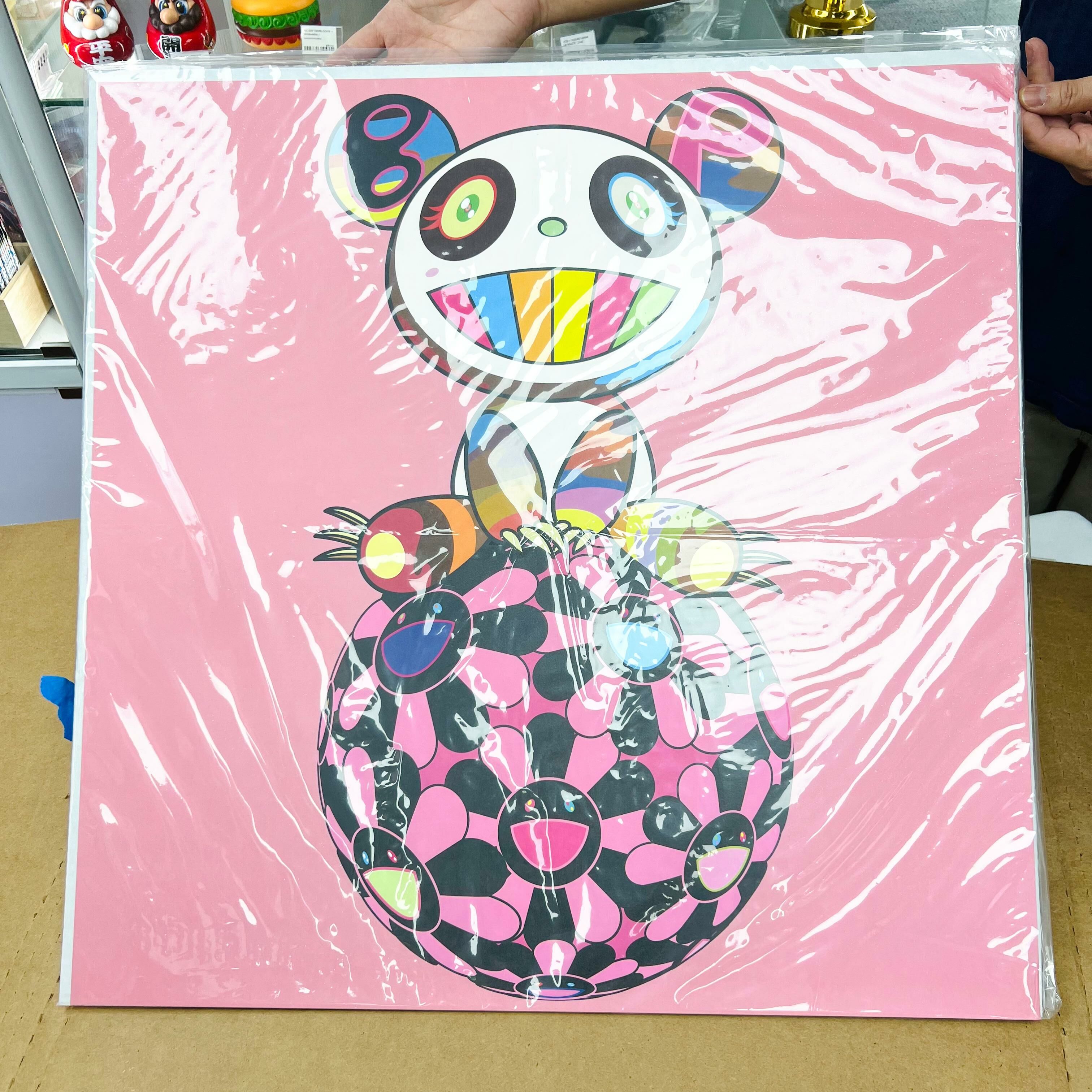 BLACKPINK + Takashi Murakami Pandakashi Print (Pink)