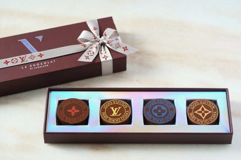 Le Palet V Chocolate Gift Box (4 pieces)