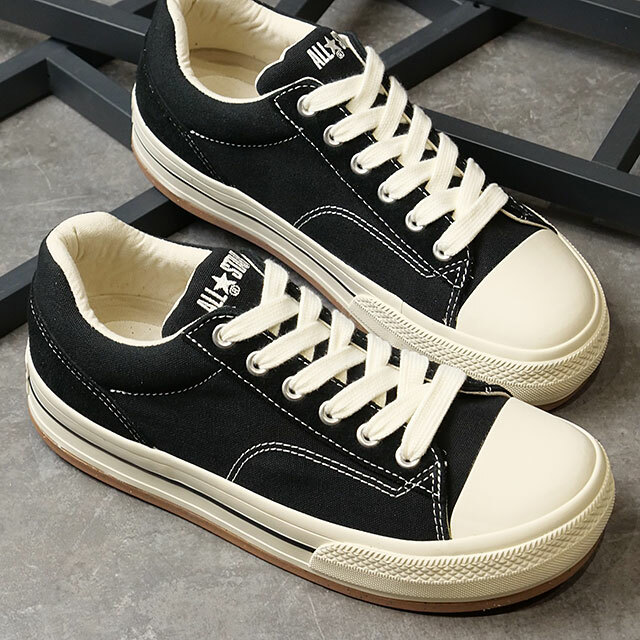 【Luxury】現貨 CONVERSE ALL STAR (R) 國外限定 麵包鞋 黑白 厚底鞋 BOARDERSTAR OX 31310760 31310761 31310762