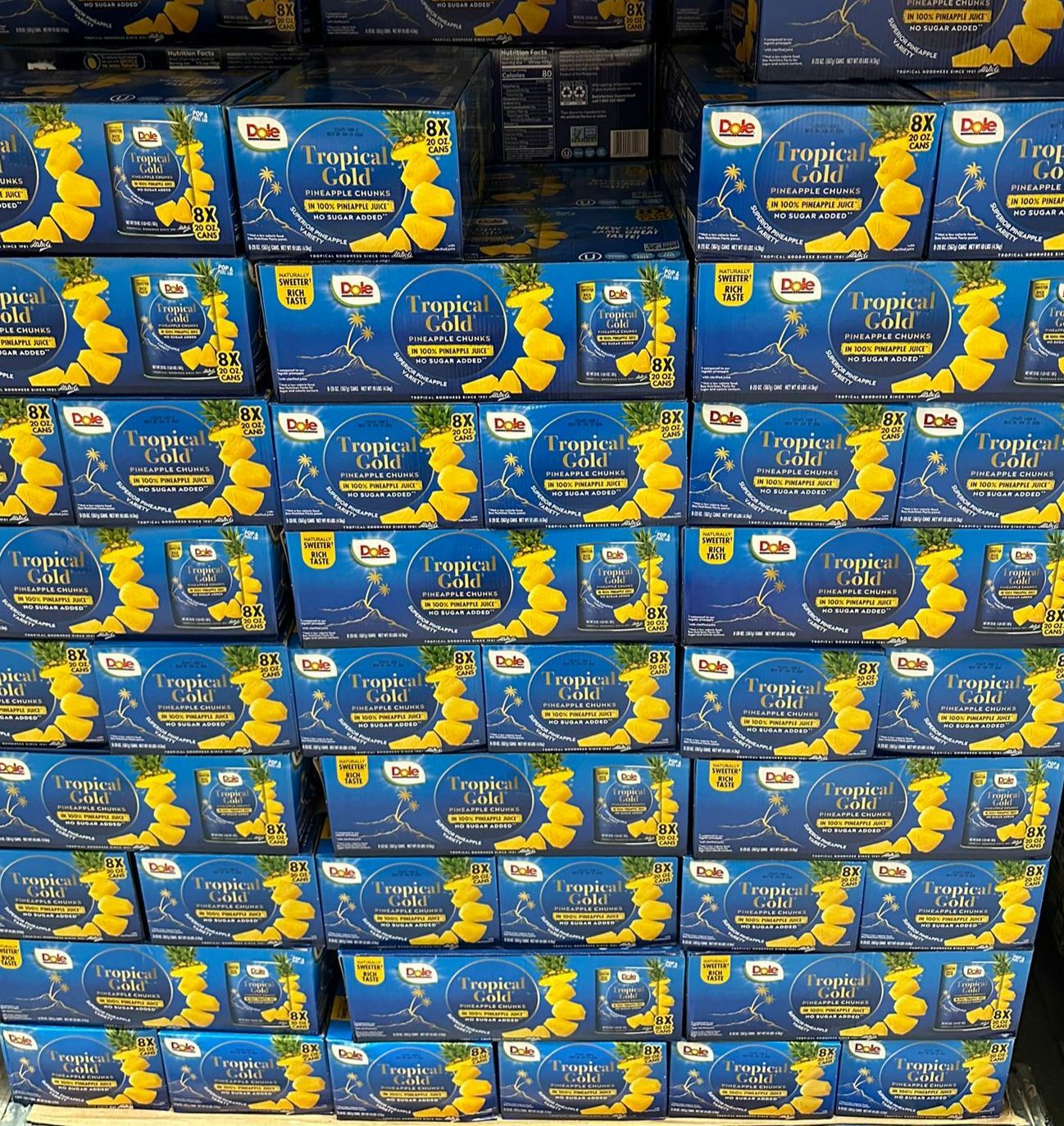 【直播】Dole L031802 Tropical 菠蘿罐頭 (1箱8罐)