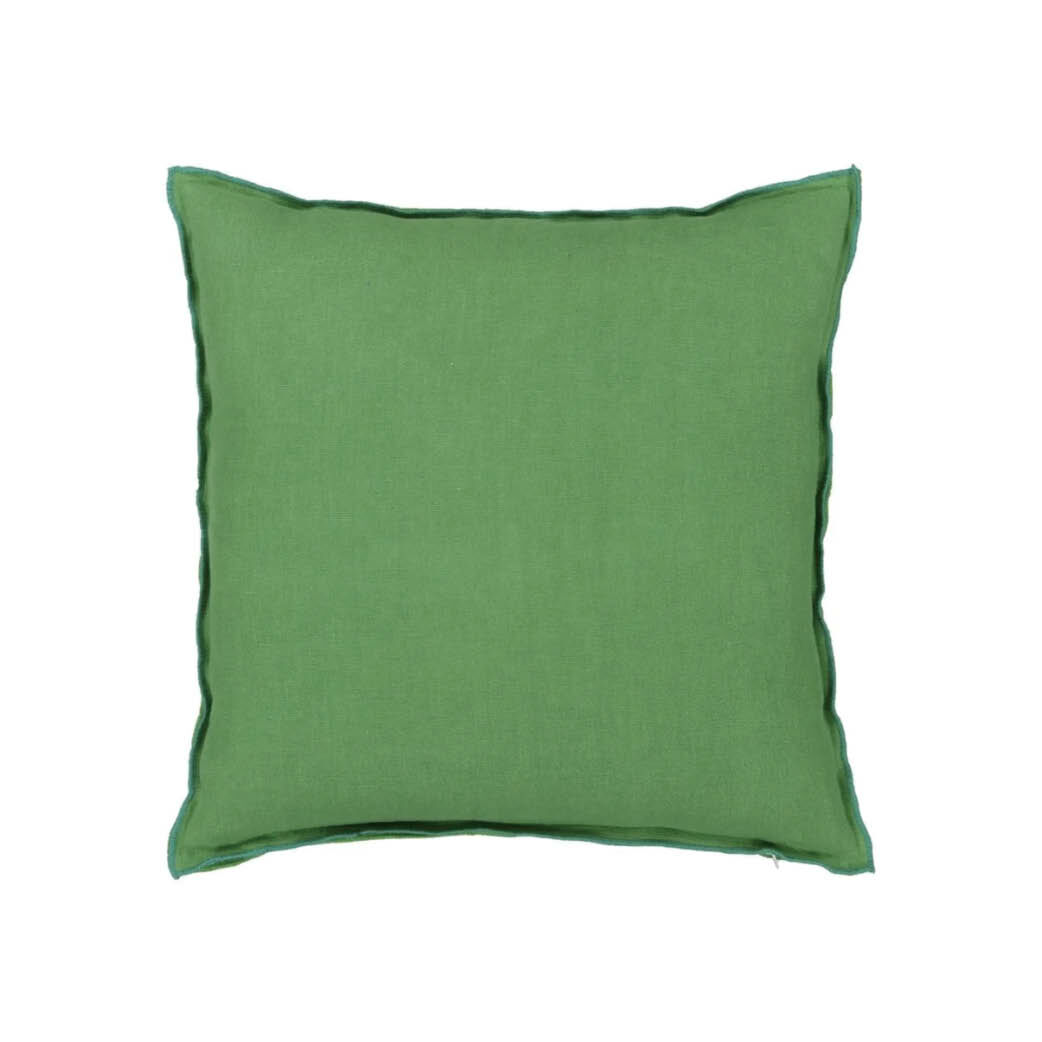 Designers Guild - Brera Lino 藍綠雙色抱枕（預購）