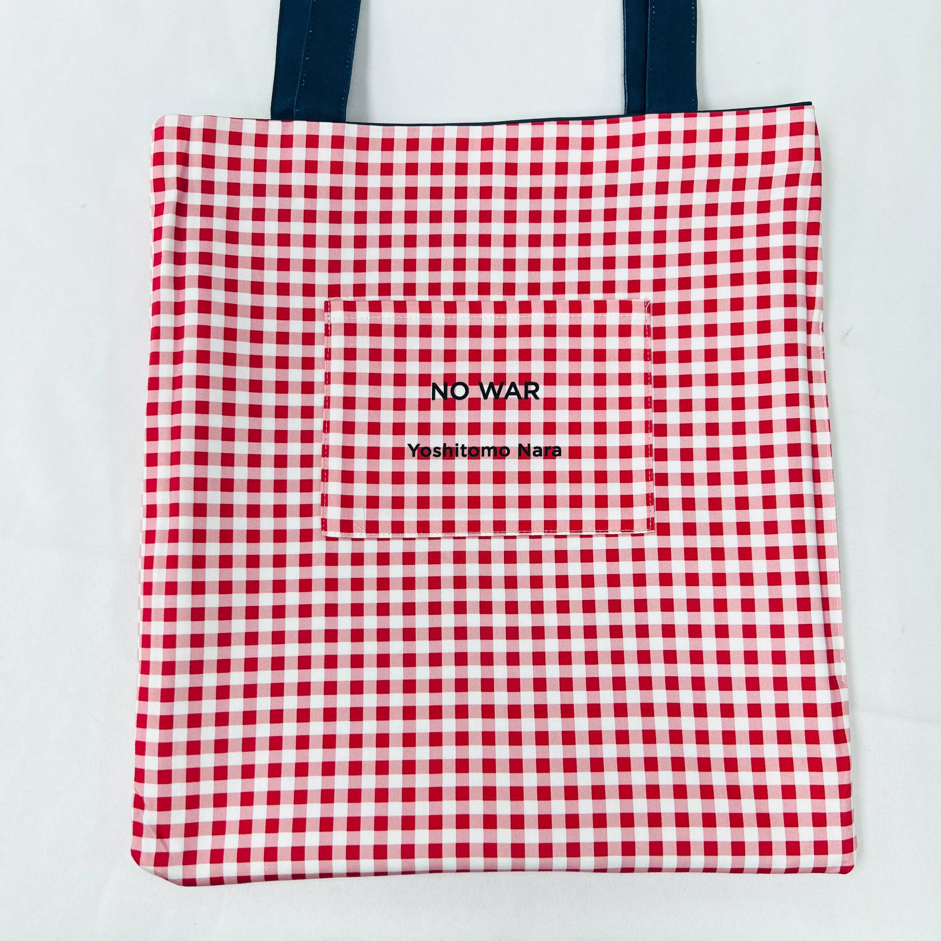 Yoshitomo Nara Tote Bag (Navy)-NO WAR