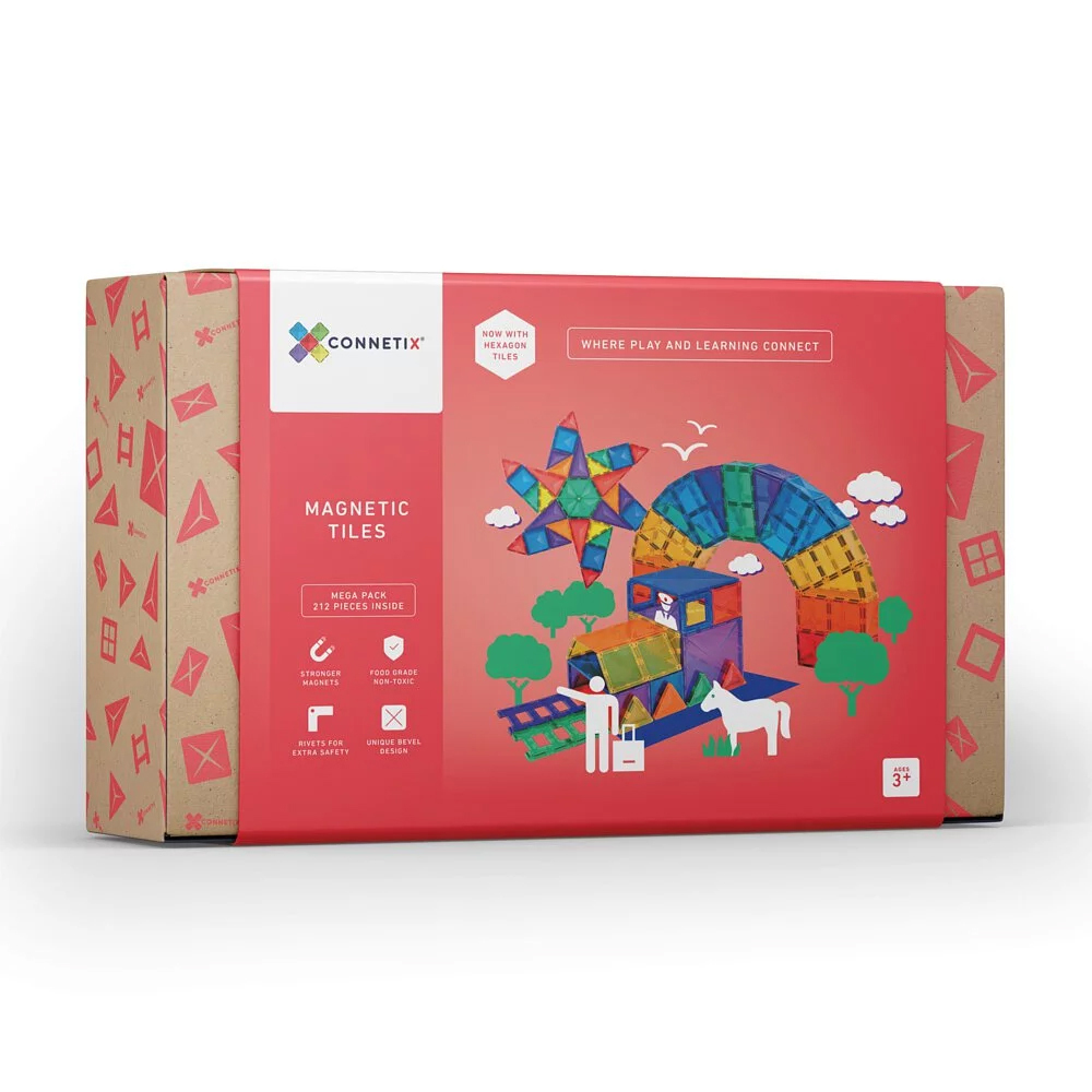澳洲【Connetix】彩虹磁力積木-超級豪華組(212pc)︱翔盛國際baby888 澳洲【Connetix】彩虹磁力積木-超級豪華組(212pc)︱翔盛國際baby888