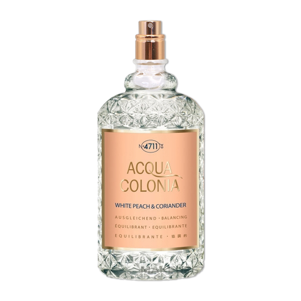 4711科隆之水 ACQUA COLONIA 白桃香菜古龍水 170ml (白桃&芫荽) TESTER (無蓋/環保盒)