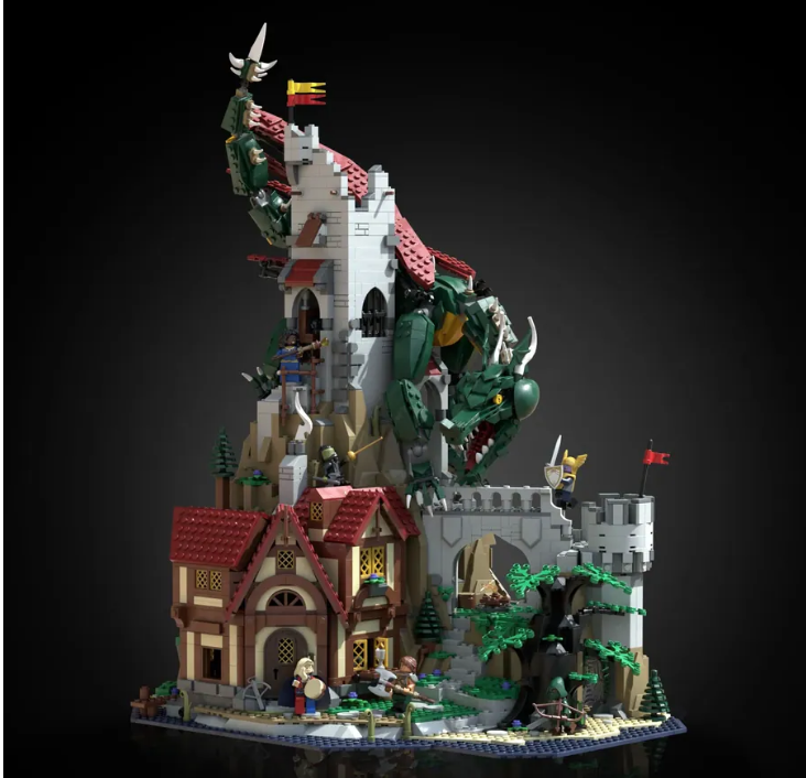 LEGO Ideas 21348 Dungeons & Dragons: Red Dragon's Tale