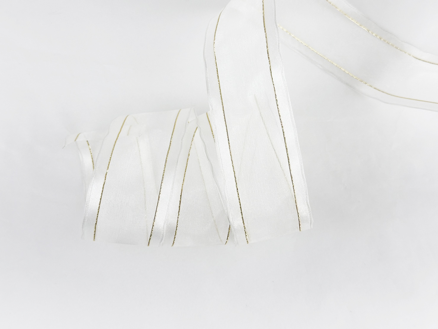 緞面細金邊網紗/鐵絲/38mm