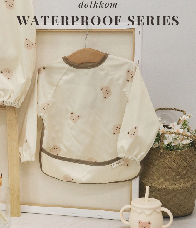 Dot to Dot 圓圓臉系列-長袖飯衣