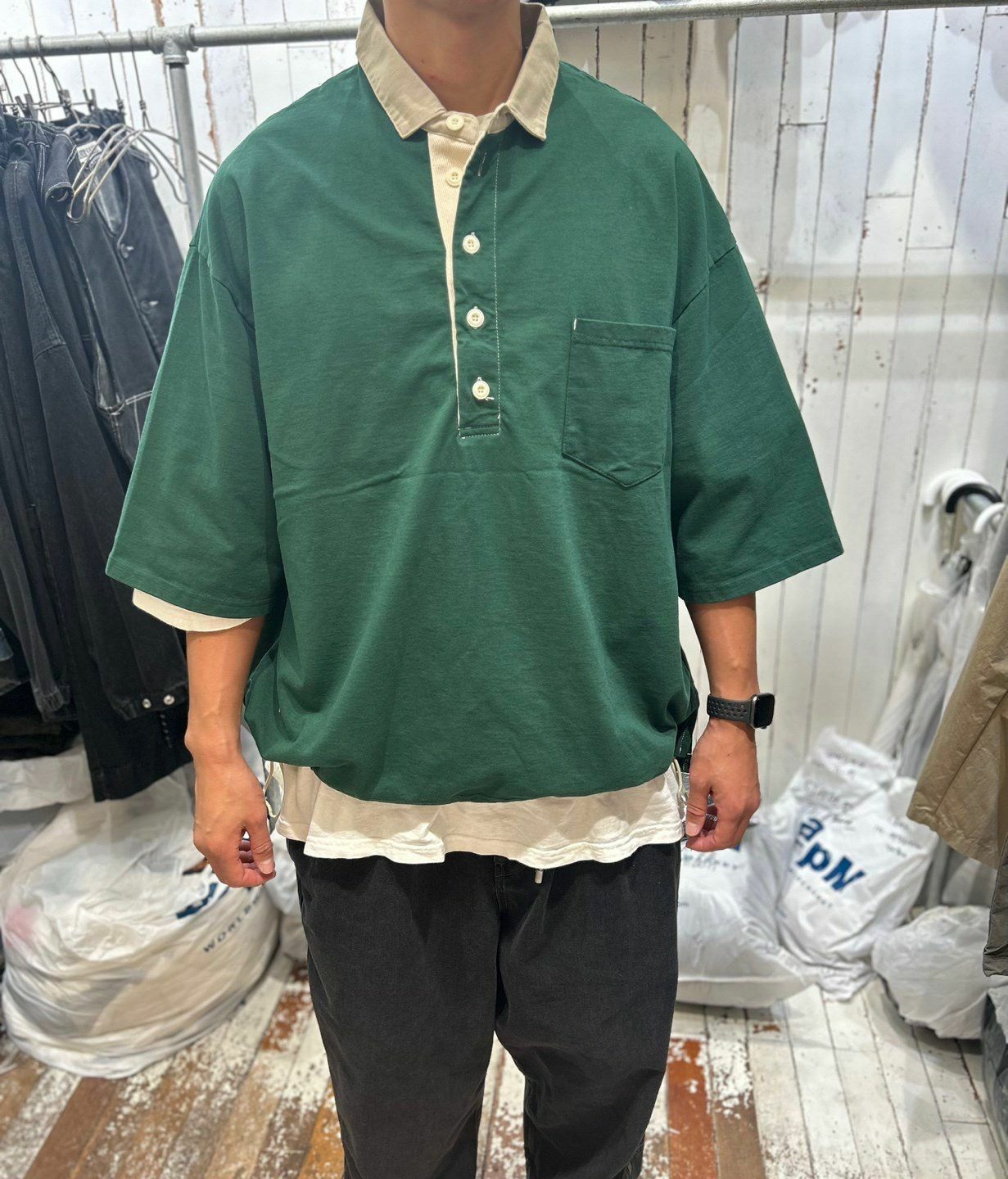 拼色Polo Tee FARMERS-005T