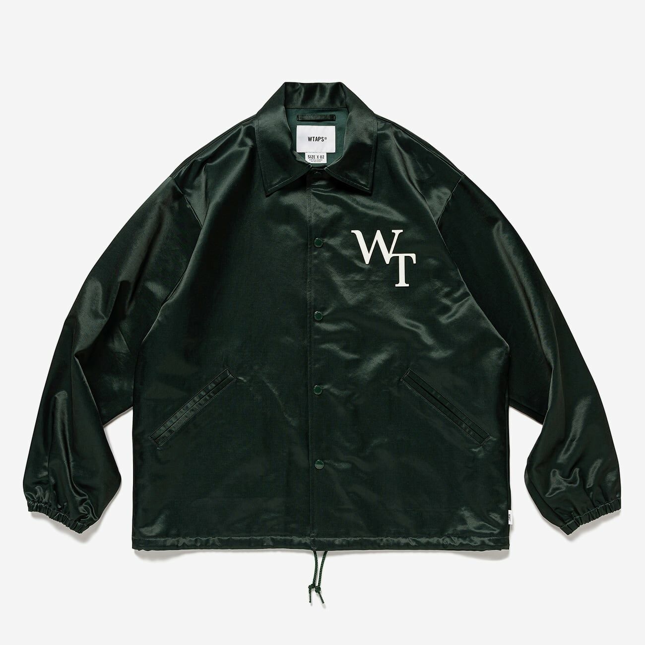 2024SS WTAPS CHIEF JACKET CTRY SATIN LEAGUE 教練 外套 現貨