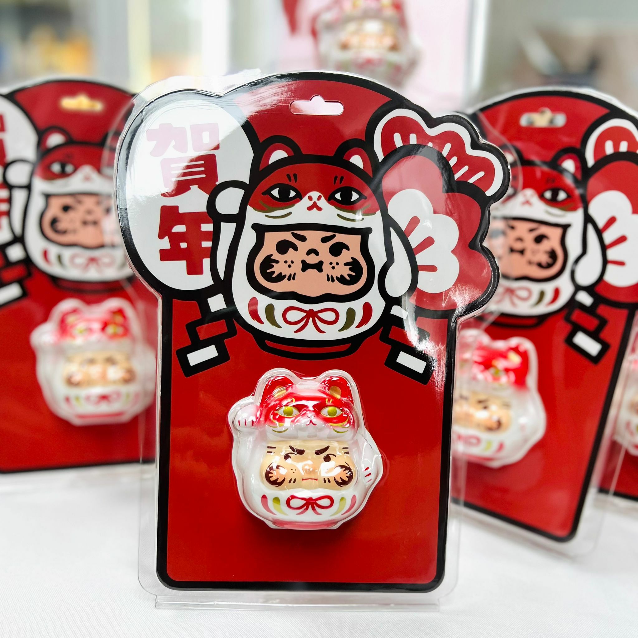 PP Lucky Kitten Daruma (Happy Lunar New Year Edition)