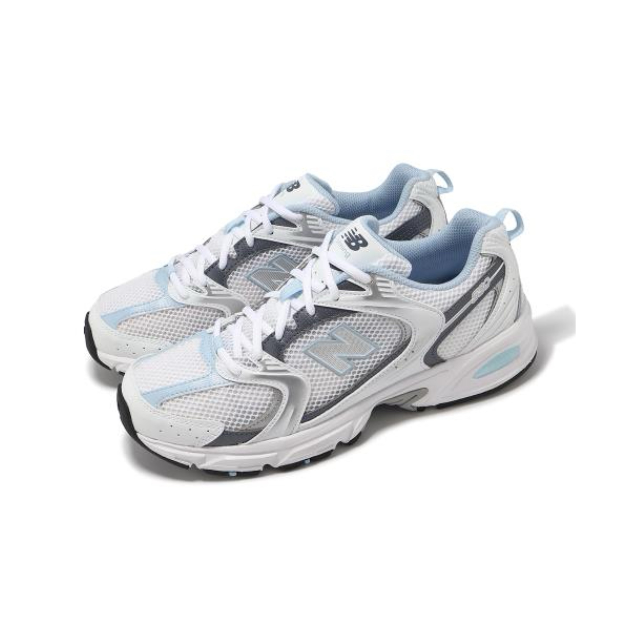 NEW BALANCE 530 天空藍白藍休閒慢跑復古老爹鞋女款MR530RA