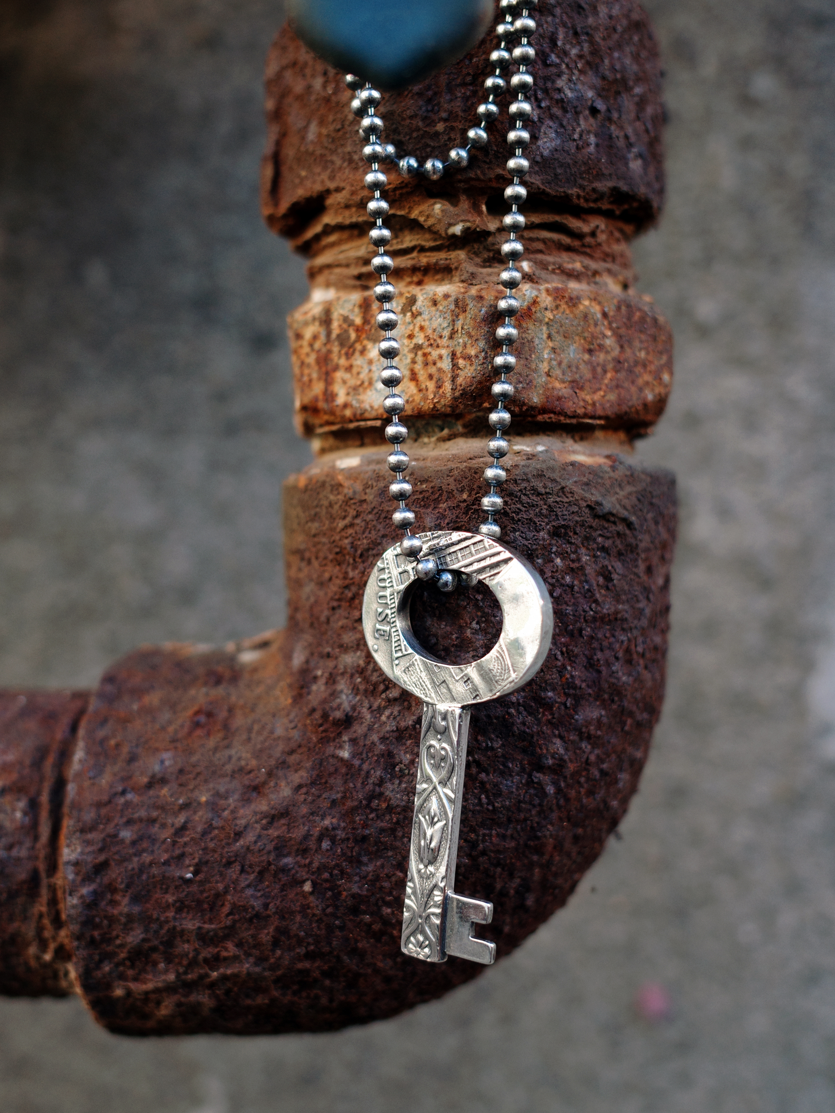 BLIND MAN TOGS Key Nacklace 鑰匙珠珠項鍊