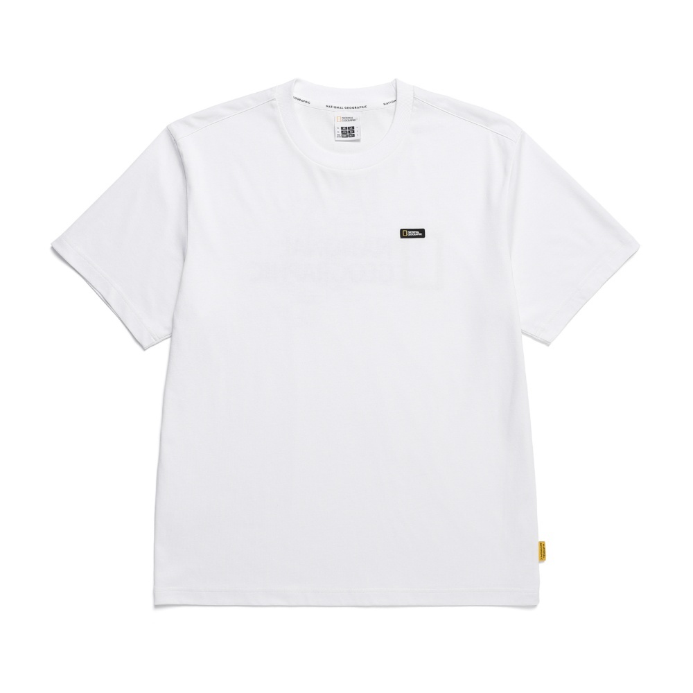 [NG] MANTELLA BACK BIG LOGO SHORT SLEEVE T-SHIRT ★大人気★ Unisex MANTELLA Back Big LOGO Short Sleeve Tee - WHITE