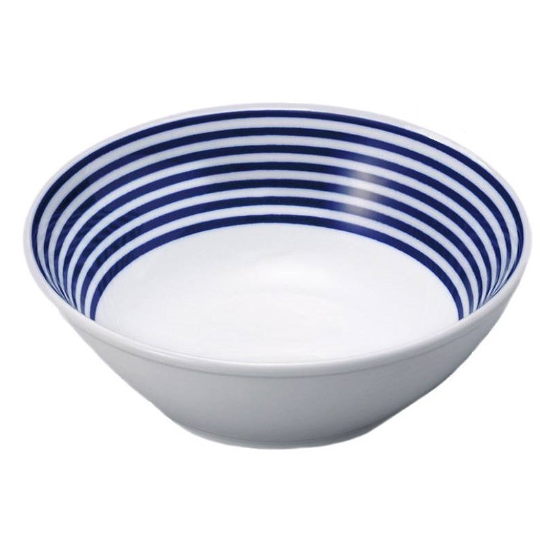 淺缽/藍線 Ø16.5cm