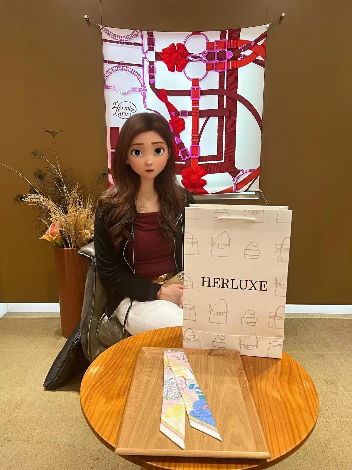 【 感謝支持 】氣質靚靚一眼睇中呢條新款twilly🥳 開心帶走心儀貨品❤️ 仲讚我哋店現款式多👍🏻 多謝你嘅支持🫶