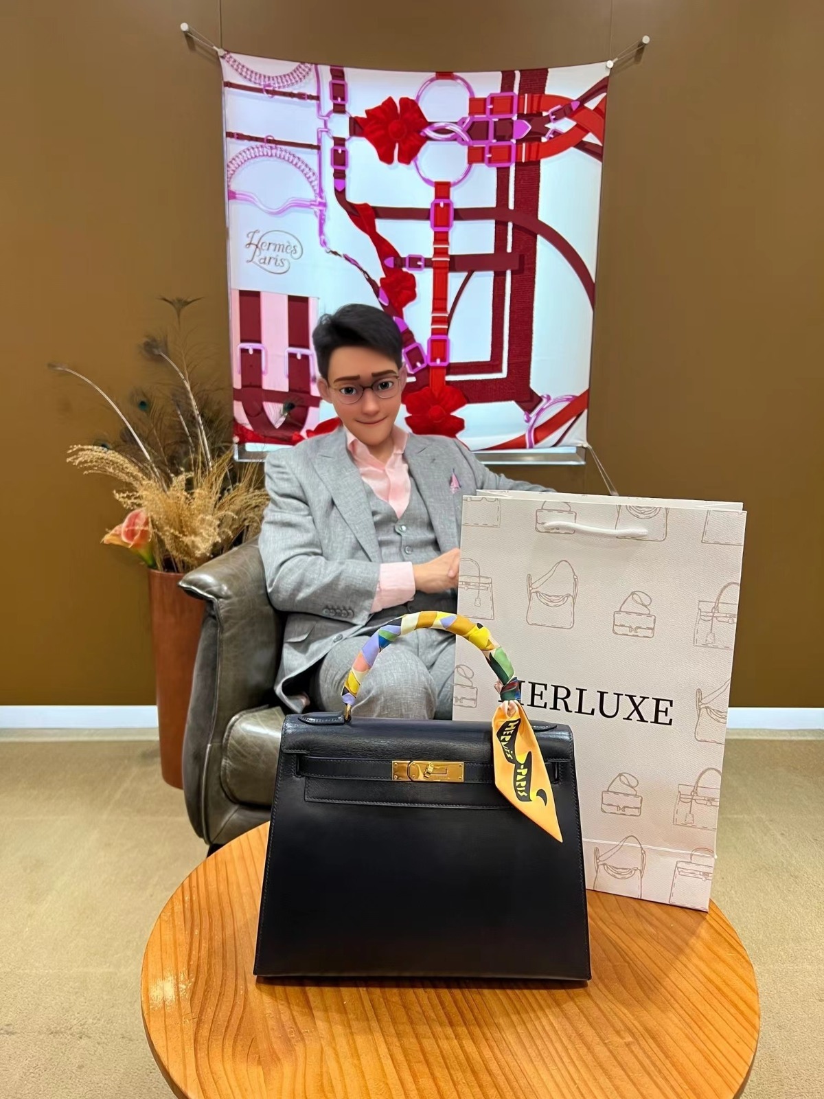 【 感謝支持 】型男先生來買Twilly襯袋🥳  一眼睇中呢條😍 開心埋單帶走💸 多謝你嘅支持🫶