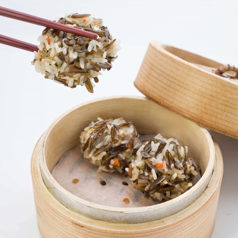 養心茶樓 蔬食飲茶 野米珍珠丸