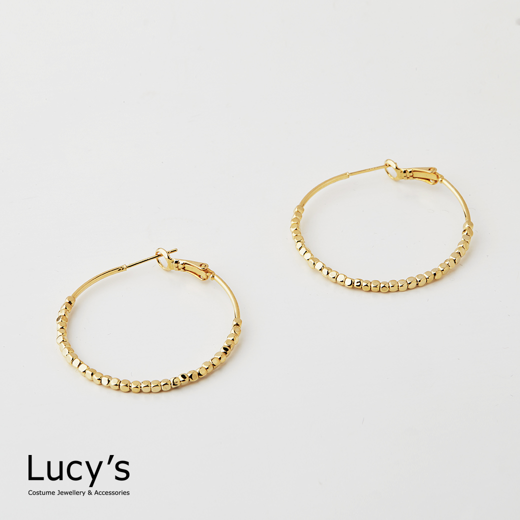 時光迴廊 圈型耳環 (113726)