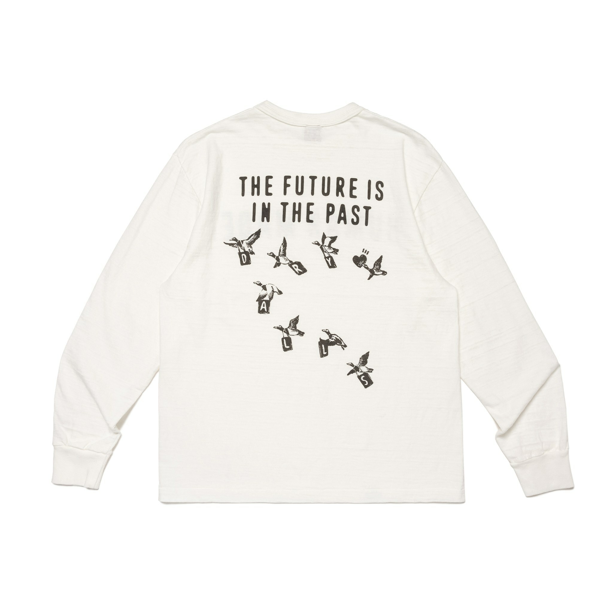 2024SS HUMAN MADE GRAPHIC L/S T-SHIRT 長T 正面LOGO 背面 飛雁 現貨