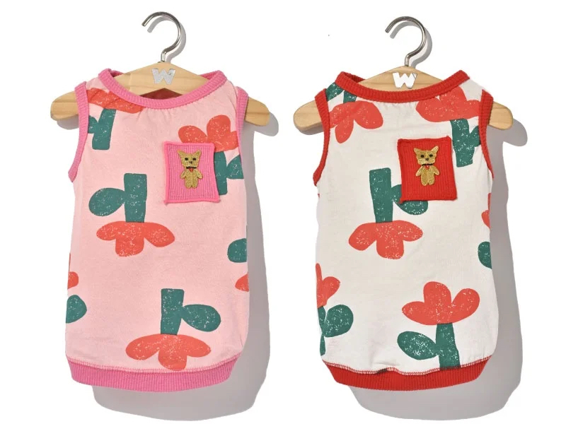 【WHCY】Flower Print Top (Made in Japan)