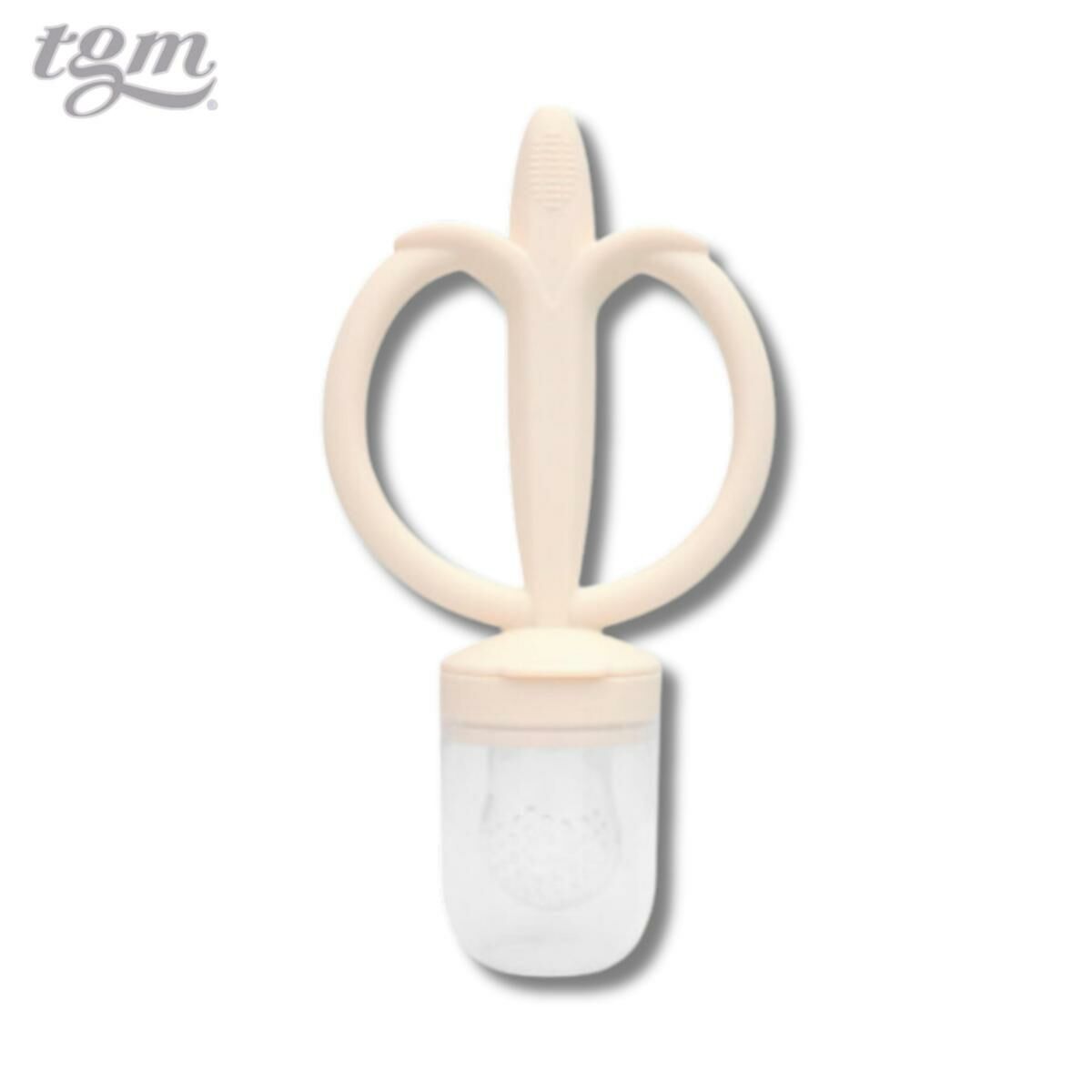 TGM 鉑金矽膠2合1咬咬樂防漏蔬果咀嚼餵食器 輔食器