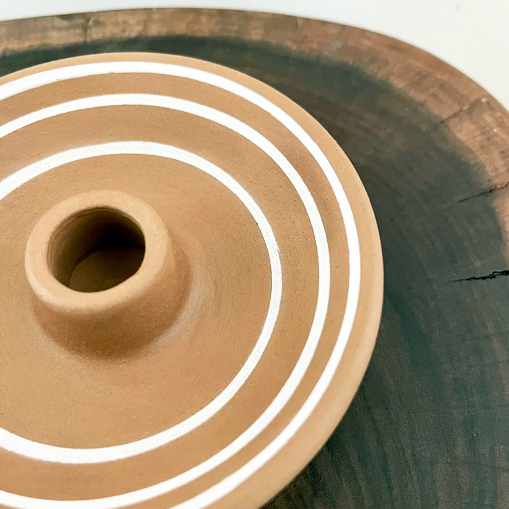 La Tienda - 秘魯陶瓷薰香盤 / 香薰座（圓滿 / 聖木條、香塔、香錐、香粉...等皆適用）