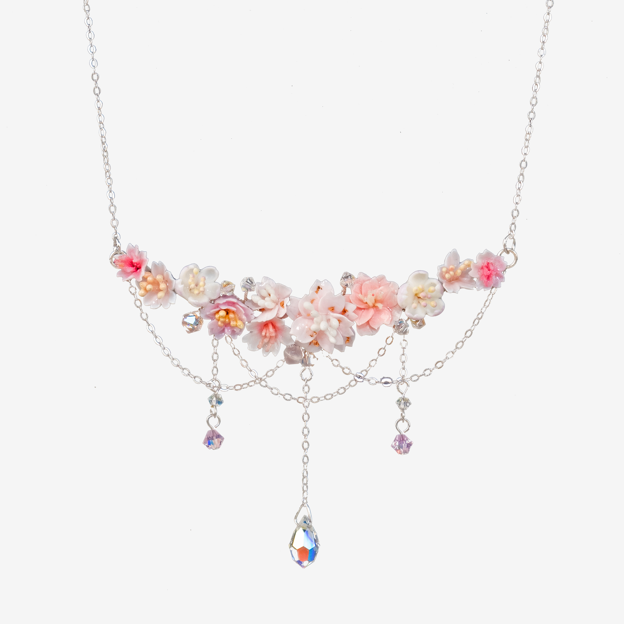 Bridge of Blossom Garden Necklace