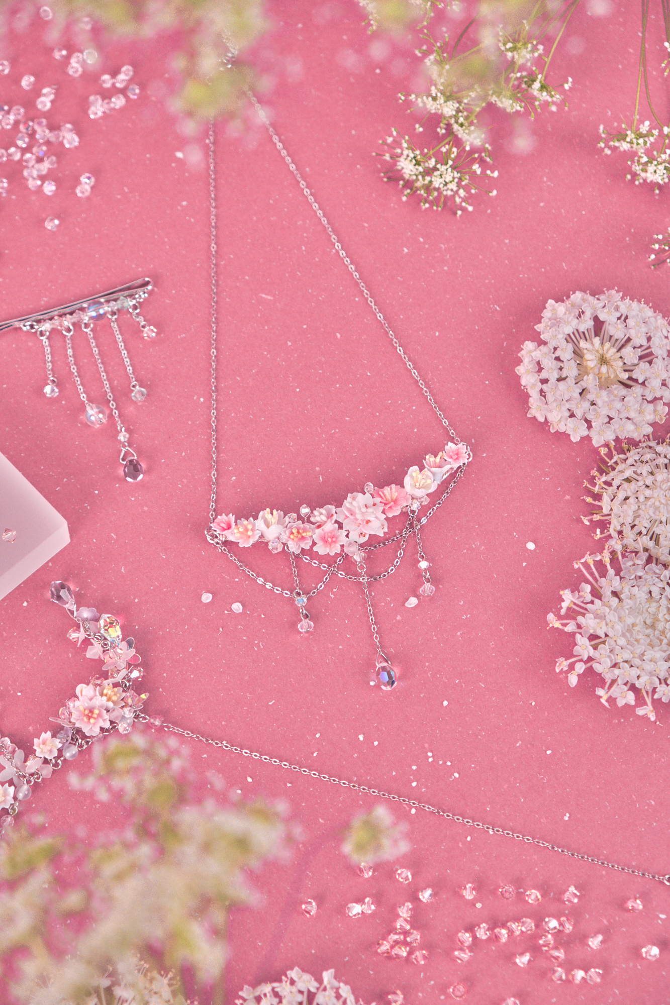 Bridge of Blossom Garden Necklace