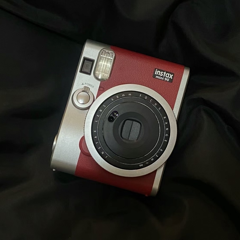 <日本限定>FUJIFILM Instax Mini 90 黑色/棕色/紅色 富士拍立得 底片機 相機