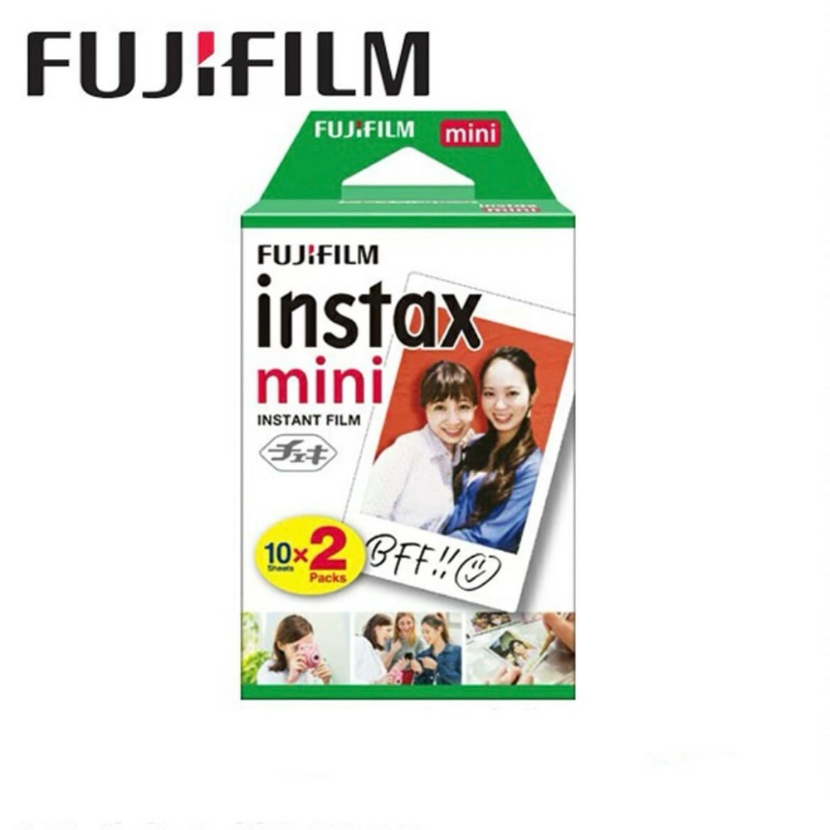 <日本限定>FUJIFILM Instax Mini 拍立得底片 （一盒兩包/20張）