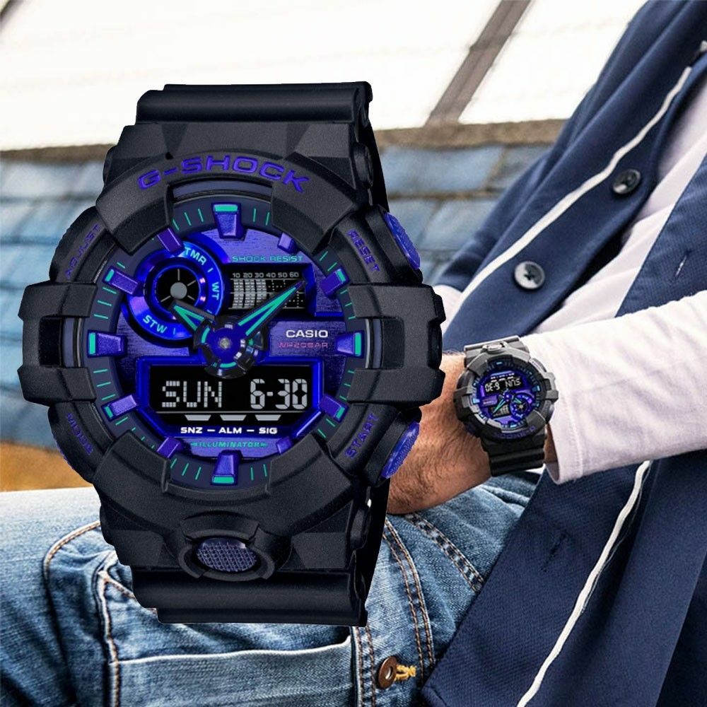 Casio G-Shock GA-700VB-1A 手錶  (香港行貨)