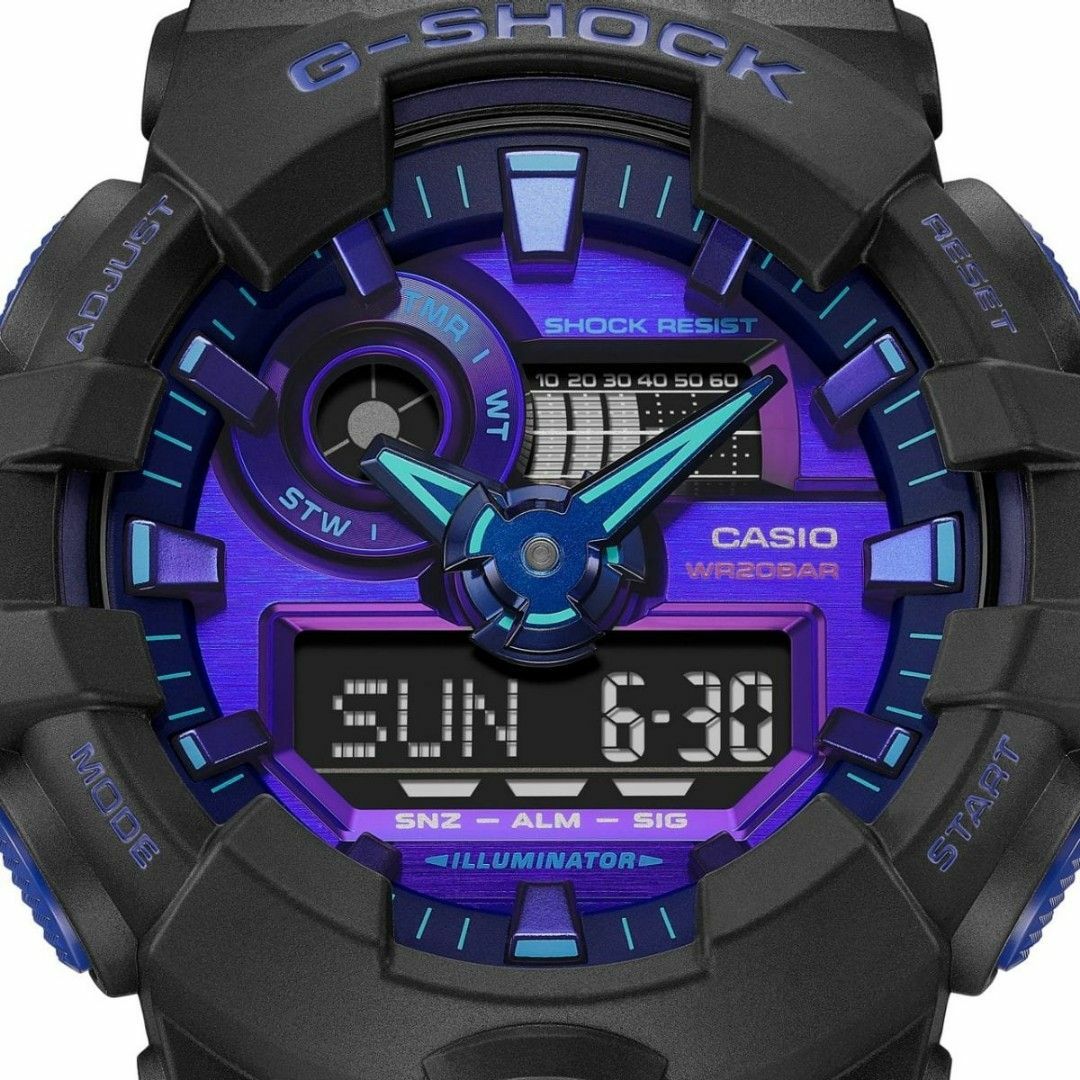 Casio G-Shock GA-700VB-1A 手錶  (香港行貨)