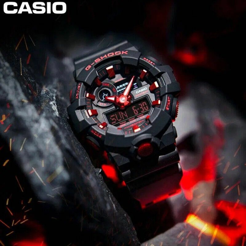 Casio G-Shock GA-700BNR-1A 手錶  (香港行貨)