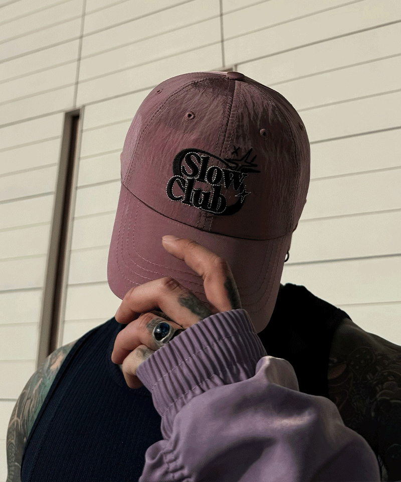 光澤慢速俱樂部棒球帽