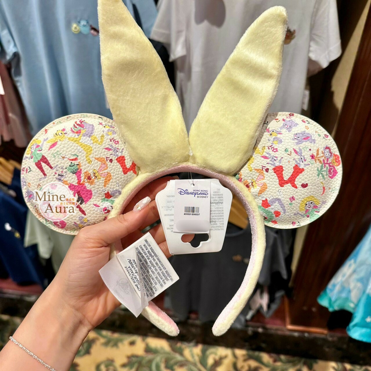 (限時特價) 哈茱蒂 Judy 兔 立體兔耳 米奇耳朵造型 髮圈 動物方城市 Zootopia -上海迪士尼樂園