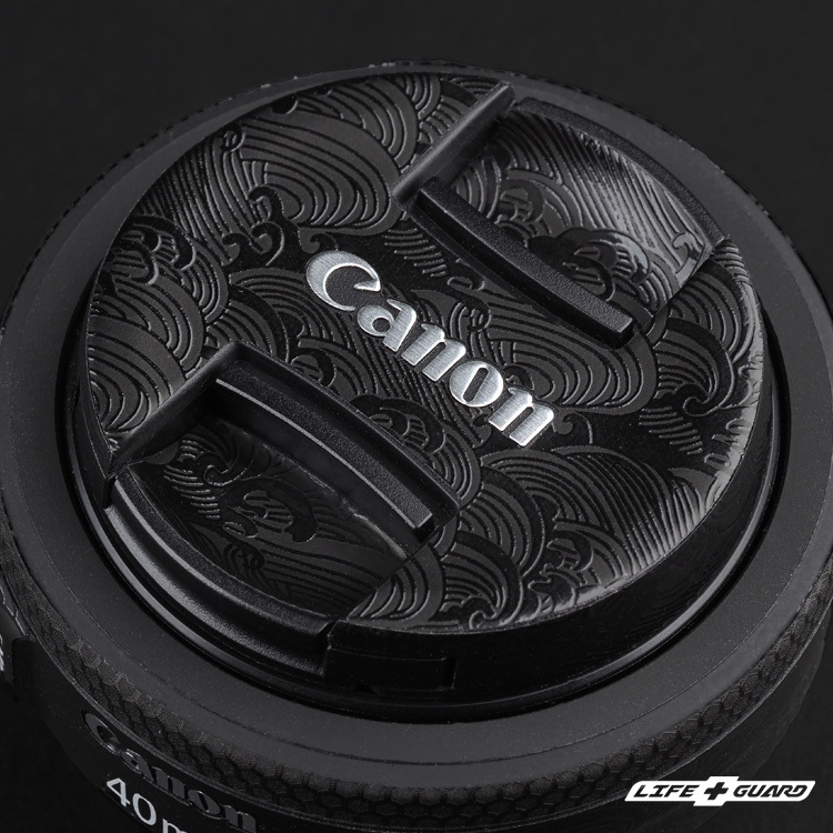 海浪黑貼膜質感特寫，LIFE+GUARD 設計風格