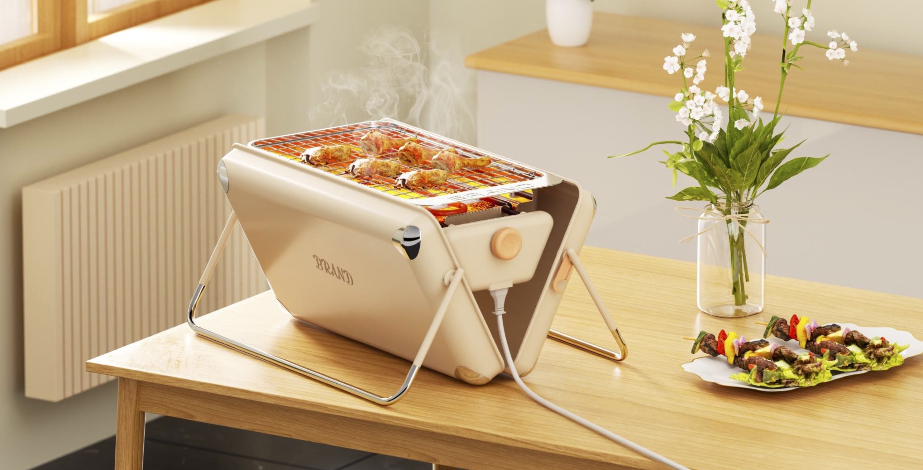 GLOLUX | Multi functional BBQ Grill Suitcase