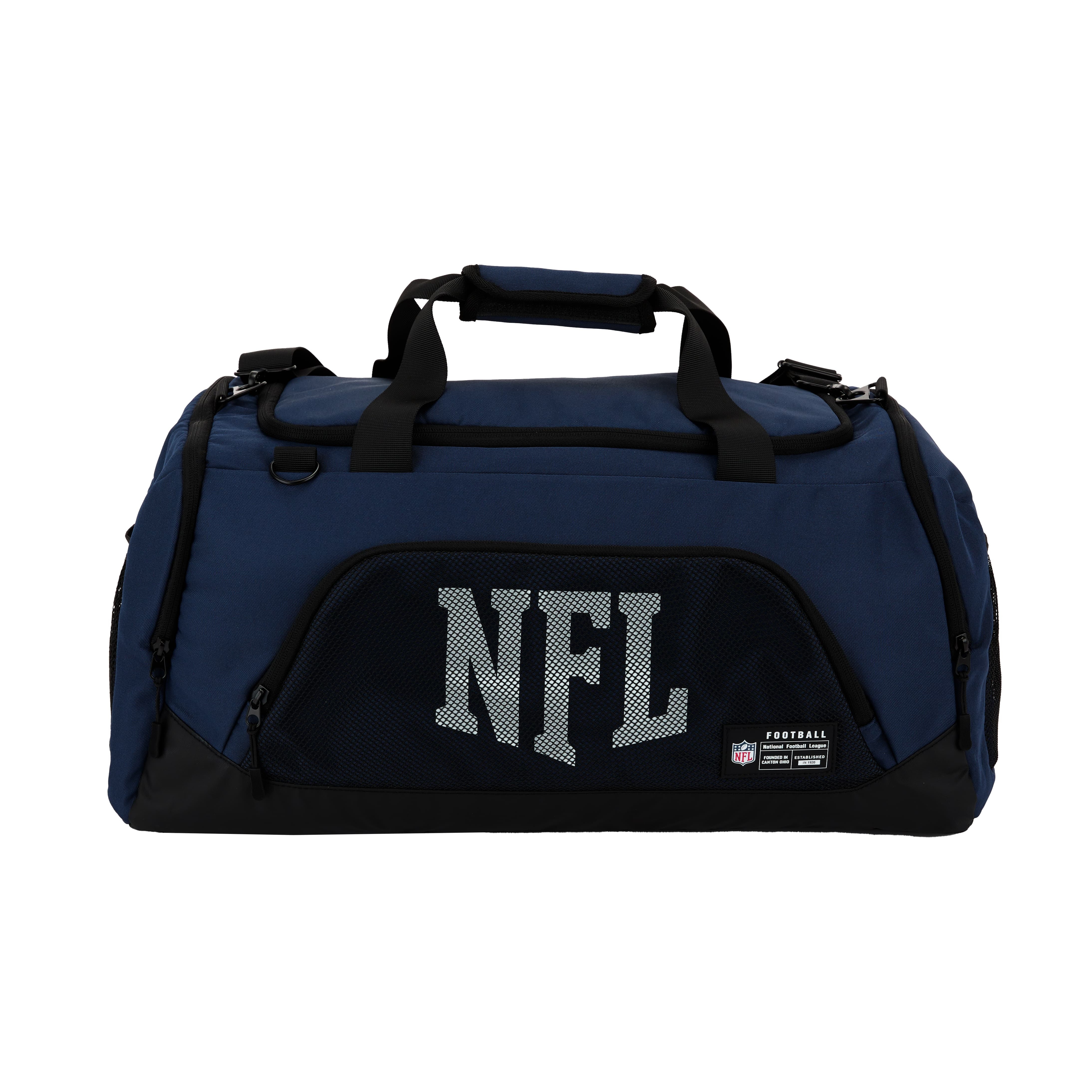 【NFL】多功能旅行袋 - 白/藍