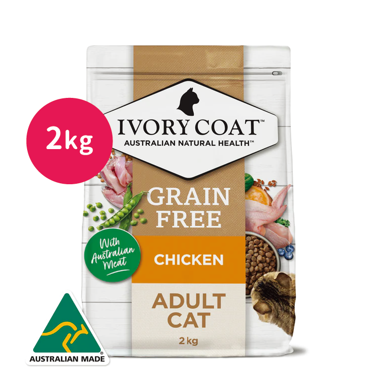 Ivory Coat|雞肉亞麻籽 成貓配方 2kg (IC-4678)