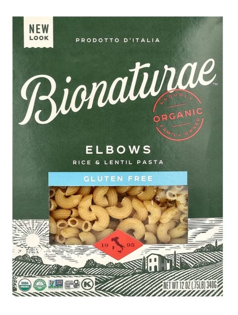 Bionaturae 有機無麩質米和扁豆通粉 (最佳食用日期為2027年5月13日）