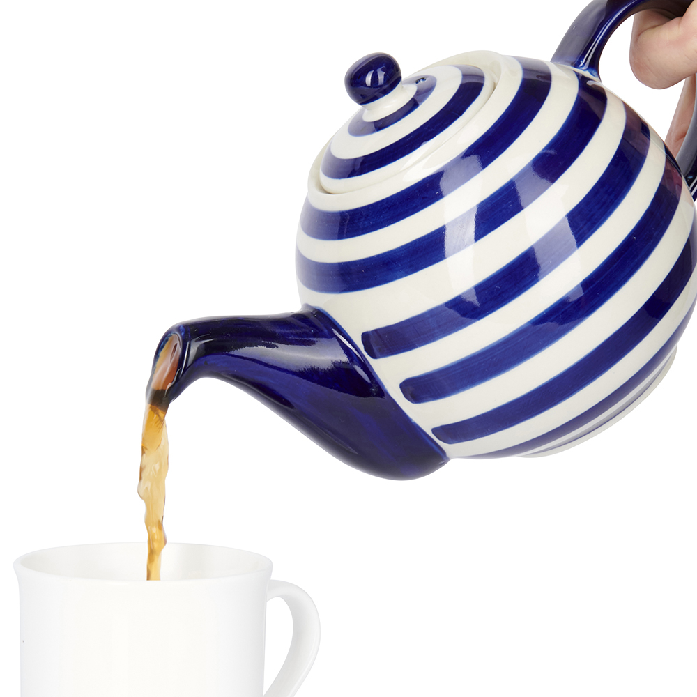 London Pottery ｜藍帶地球儀茶壺