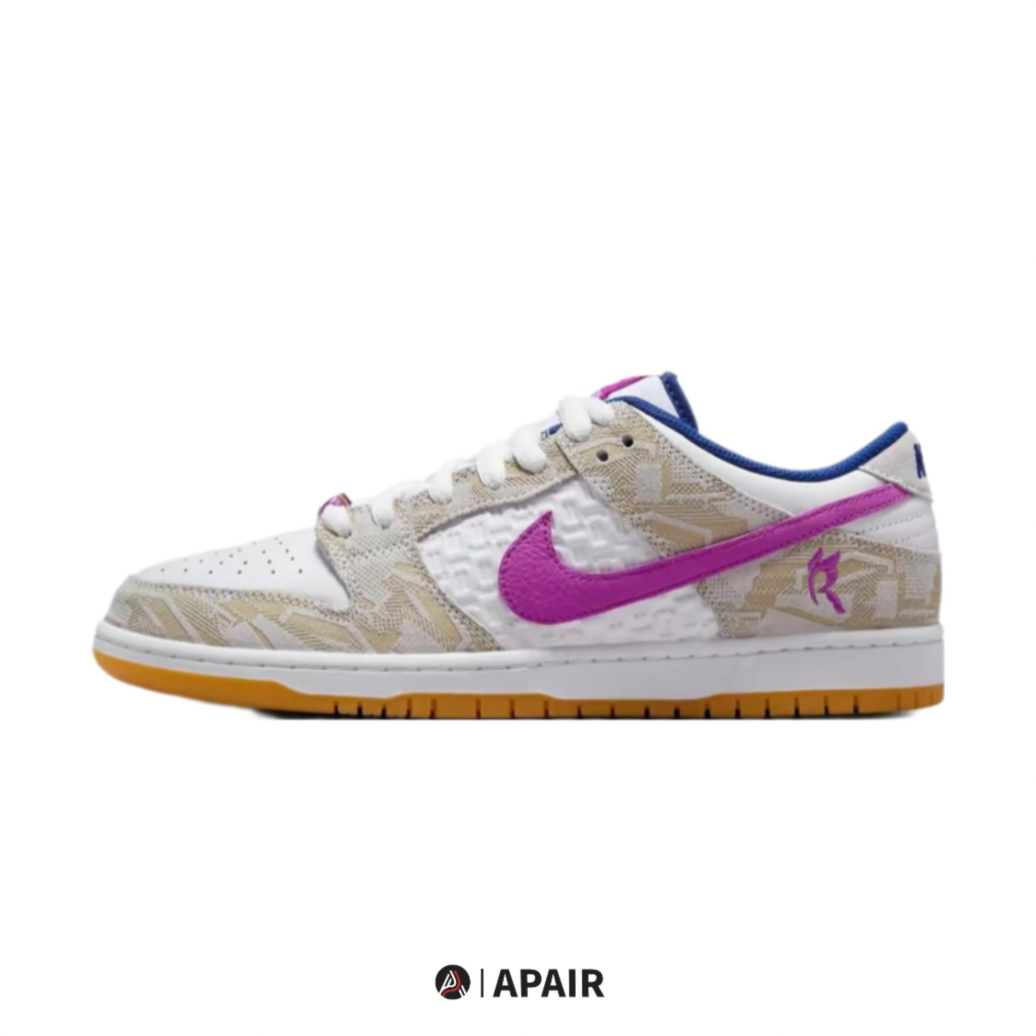 【APAIR】預購 Rayssa Leal x NIKE DUNK SB LOW 白紫藍 鴛鴦配色 聯名款 FZ5251-001